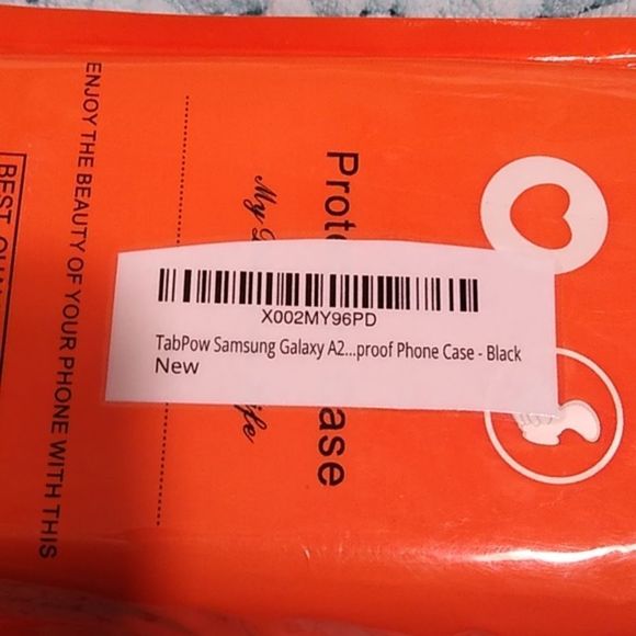 Samsung Galaxy A10 protective case. With credit card on back of phone. - Picture 3 of 5